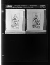 Re-photograph of Pam Pack Drawing (2 Negatives), November 19-21, 1960 [Sleeve 45, Folder c, Box 25]