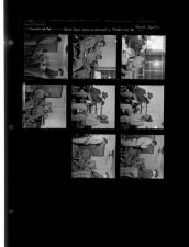 Boys being questions in murder case by Sheriff Deputies (8 Negatives), November 28, 1960 [Sleeve 61, Folder c, Box 25]