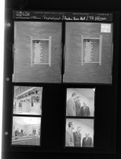 Re-photograph; Ayden Town Hall; T.B. Officials (6 Negatives) (December 5, 1960) [Sleeve 21, Folder d, Box 25]