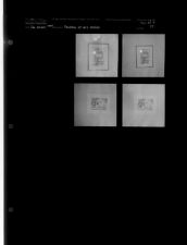 Painting at Art Center (4 Negatives), December 20-21, 1960 [Sleeve 75, Folder d, Box 25]