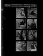Christmas Feature for Christmas Paper (8 Negatives) (December 23, 1960) [Sleeve 92, Folder d, Box 25]