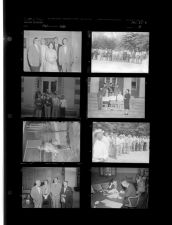 Miscellaneous (People at different events) (6 Negatives), 1960 [Sleeve 15, Folder e, Box 25]