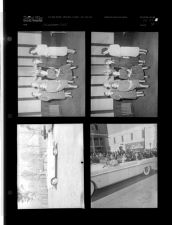 Miscellaneous (Group of women; car in parade) (4 Negatives), 1960 [Sleeve 30, Folder e, Box 25]