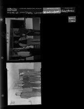Trophy Winner- EZ-Ladies with gaval- Robert Humber (4 Negatives (May 14, 1960) [Sleeve 44, Folder a, Box 24]