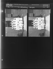 Graduating Seniors (2 Negatives (June 7, 1960) [Sleeve 25, Folder b, Box 24]