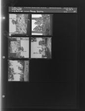 House burns (5 Negatives) June 8-9, 1960 [Sleeve 37, Folder b, Box 24]