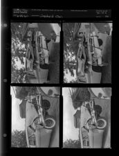 Wrecked car (4 Negatives (June 28, 1960) [Sleeve 100, Folder b, Box 24]