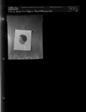 Debra Re-photographed (1 Negative) July 13-14, 1960 [Sleeve 49, Folder c, Box 24]