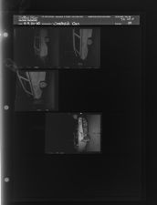 Wrecked car (4 Negatives) August 19-20, 1960 [Sleeve 49, Folder d, Box 24]