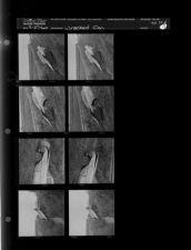 Wrecked car (8 Negatives (August 27, 1960) [Sleeve 80, Folder d, Box 24]
