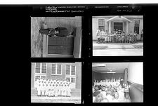 School Graduations (4 Negatives) 1950s, undated [Sleeve 18, Folder b, Box 22]