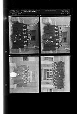 School Graduations (4 Negatives) 1950s, undated [Sleeve 25, Folder b, Box 22]
