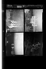 Sports: Lady's Basketball; Football; Men's Basketball (4 Negatives) c. September-December 1955 [Sleeve 59, Folder b, Box 22]