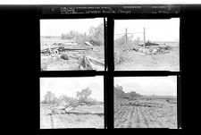 Grimesland Tornado Damage (4 Negatives) 1950s, undated [Sleeve 14, Folder c, Box 22]