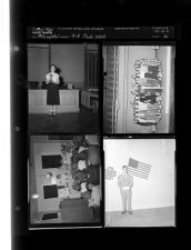 4-H Club Work (3 Negatives) 1950s, undated [Sleeve 26, Folder b, Box 21]