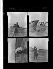 French Women (4 Negatives) 1950s, undated [Sleeve 30, Folder b, Box 21]