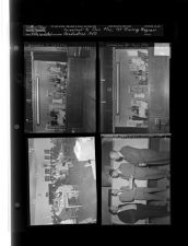 Grimesland: Jr. Class Play; Vet Training Program Graduation 1950 (4 Negatives) 1950s, undated [Sleeve 16, Folder c, Box 21]