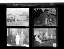 Groups; Chest X-ray Clinic (4 Negatives) 1950s, undated [Sleeve 54, Folder c, Box 21]