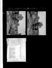 Trained Mule at Claico Cross Roads; Midwives (3 Negatives), 1950s, undated [Sleeve 11, Folder h, Box 21]