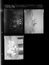 Plays; Cast Photograph (3 Negatives) 1950s, undated [Sleeve 35, Folder k, Box 21]