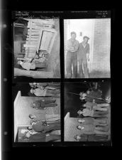 Prison Camp (4 Negatives) 1950s, undated [Sleeve 52, Folder k, Box 21]