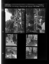 May dance at school; Art show (6 Negatives (May 8, 1959) [Sleeve 15, Folder a, Box 18]