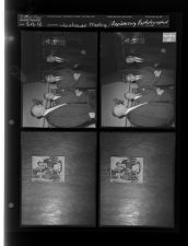 Warehouse meeting; Anniversary re-photographed (4 Negatives (May 18, 1959) [Sleeve 47, Folder a, Box 18]