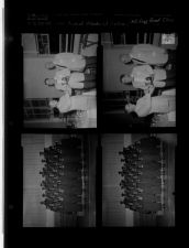 Award made at college; H. B. Sugg graduation class (4 Negatives (May 23, 1959) [Sleeve 62, Folder a, Box 18]