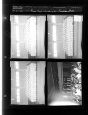 Rose High graduates; Fashion show (4 Negatives (June 1, 1959) [Sleeve 2, Folder b, Box 18]