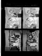 Tea honoring Mrs. JHB Moore; Bank officers (4 Negatives (June 4, 1959) [Sleeve 5, Folder b, Box 18]