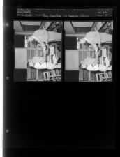 Boy enrolling in speech clinic (2 Negatives (June 10, 1959) [Sleeve 15, Folder b, Box 18]