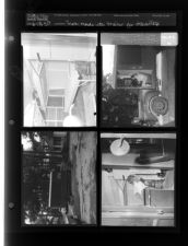 Truck made into trailer for traveling (4 Negatives (June 18, 1959) [Sleeve 35, Folder b, Box 18]