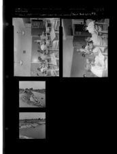 Summer school for city schools; Farm pond going dry (4 Negatives (July 2, 1959) [Sleeve 5, Folder c, Box 18]