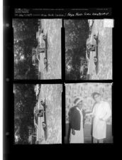 Miss North Carolina; Nurse given scholarship (2 Negatives) July 6-7, 1959 [Sleeve 11, Folder c, Box 18]