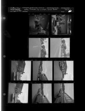 Car on street; School buses; Misc. office pictures (11 Negatives) September 11-12, 1959 [Sleeve 35, Folder e, Box 18]