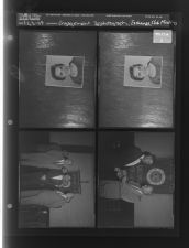 Engagement re-photograph; Exchange Club meeting (4 Negatives) January 2-3, 1959 [Sleeve 3, Folder a, Box 17]