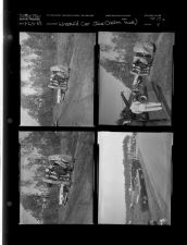 Wrecked ice cream truck (4 Negatives) January 2-3, 1959 [Sleeve 4, Folder a, Box 17]