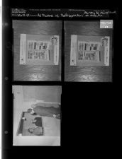 Refrigerator for ad; New Wing for Mental Health at Health Dept. (3 Negatives) January 28-29, 1959 [Sleeve 58, Folder a, Box 17]