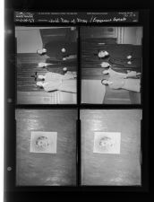 World day of Prayer; Engagement re-photographed (4 Negatives (February 14, 1959) [Sleeve 20, Folder b, Box 17]