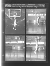 Rose High senior basketball players (4 Negatives (February 14, 1959) [Sleeve 21, Folder b, Box 17]