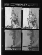 Girl Scouts leaving on trip; Highway feature (2 Negatives (March 7, 1959) [Sleeve 8, Folder c, Box 17]