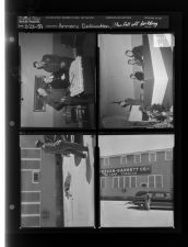 Armory Dedication; Man fell off building (4 Negatives (March 23, 1959) [Sleeve 39, Folder c, Box 17]