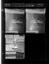 One lone man; Dr. Bartlett (3 Negatives (April 1, 1959) [Sleeve 1, Folder d, Box 17]