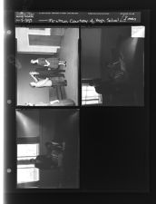 Mr. and Mrs. Courtesy of High School; Three men (3 Negatives (April 9, 1959) [Sleeve 30, Folder d, Box 17]