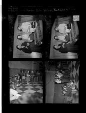 Garden Club seedlings; Rose High party for junior class (2 Negatives (April 16, 1959) [Sleeve 7, Folder e, Box 17]