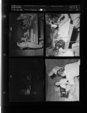 Women sewing (4 Negatives (September 20, 1958) [Sleeve 35, Folder a, Box 16]
