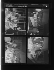 Country Club tea (4 Negatives (October 23, 1958) [Sleeve 51, Folder b, Box 16]