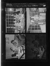 Country Club tea; Two women (4 Negatives (October 23, 1958) [Sleeve 52, Folder b, Box 16]