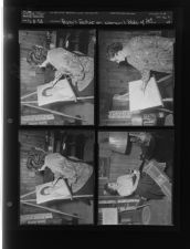 Peggy's feature on women's lobby of art (4 Negatives (November 8, 1958) [Sleeve 28, Folder c, Box 16]