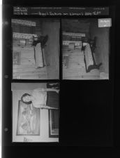 Peggy's feature on women's lobby of art (3 Negatives (November 8, 1958) [Sleeve 30, Folder c, Box 16]